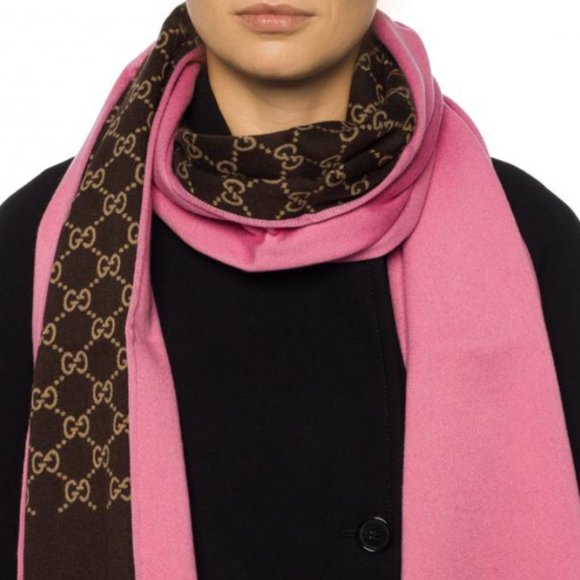 Gucci Reversible wool scarf NEW WITH TAGS - Picture 1 of 4